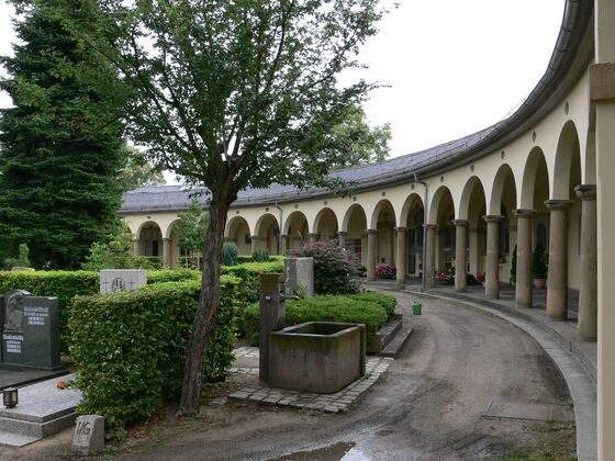 Das Kolombarium am Bamberger Hauptfriedhof. ©Foto: Stadt Bamberg