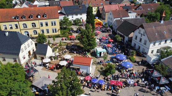 Mühlenvorplatz Oberhaid