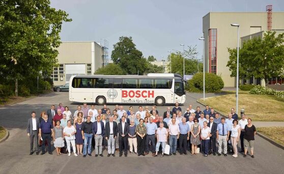 Schon im Juni hatte OB Andreas Starke die Bamberger BOSCH'ler zu einer Demo in Berlin begleitet