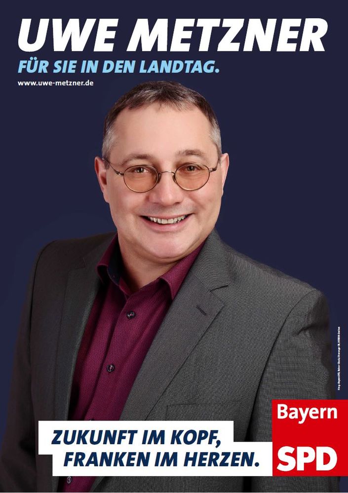 Plakat Uwe Metzner Landtag 2018