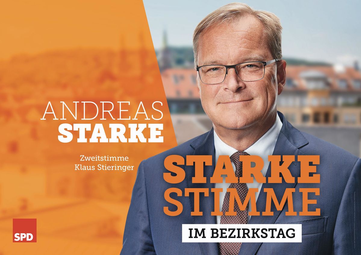 Plakat Andreas Starke Bezirkstag 2018